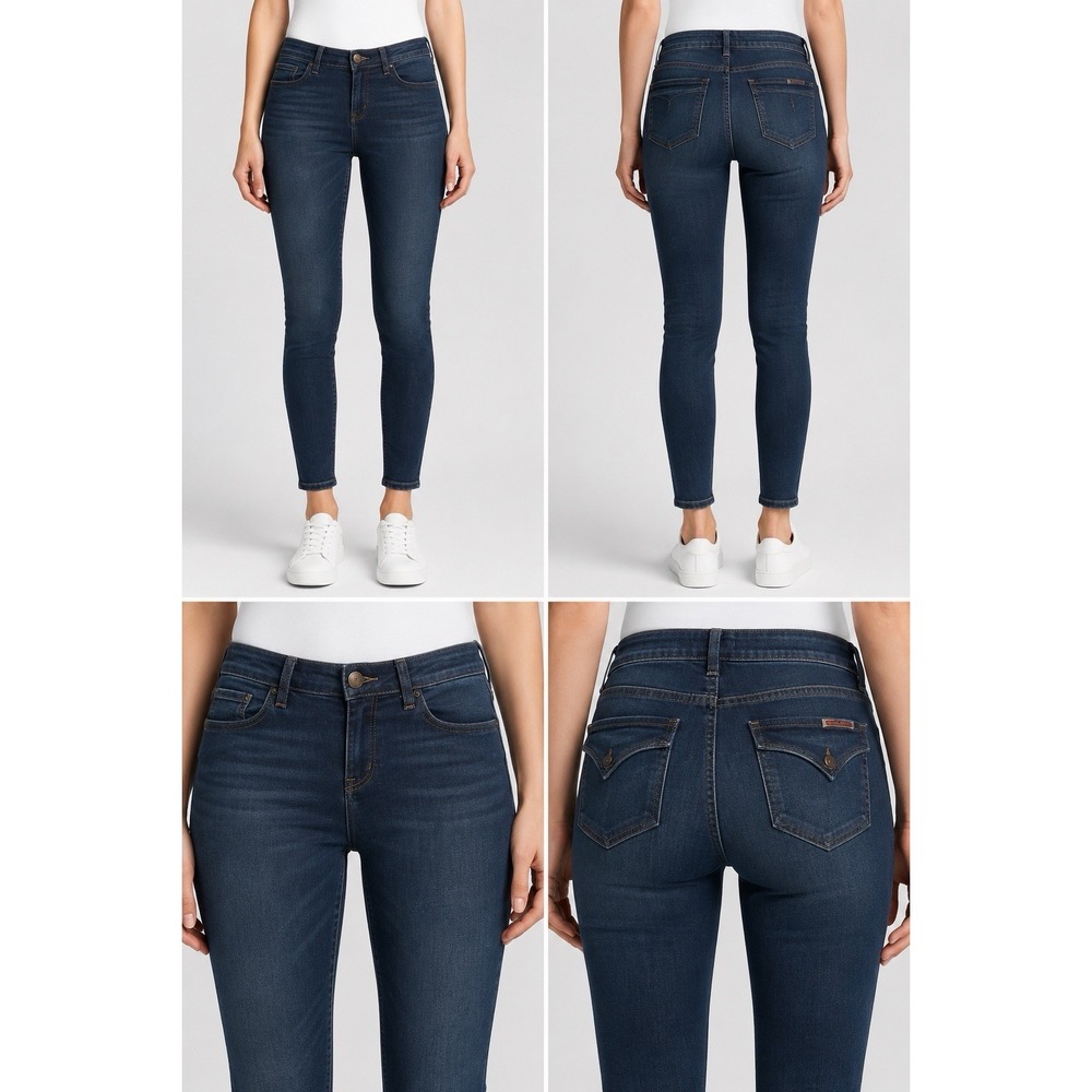 Hudson Nicole‎ Ankle Skinny Jeans Women's Size 32 Made in USA